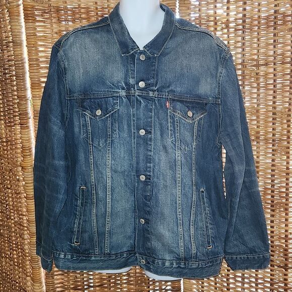 Levi's Other - Levi's Trucker Denim Jacket XXL 2013